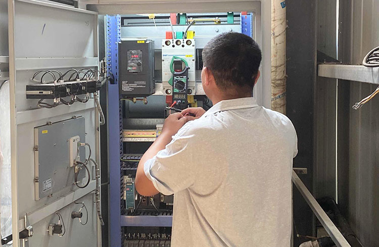 Repair and maintenance of mining machinery and equipment.
