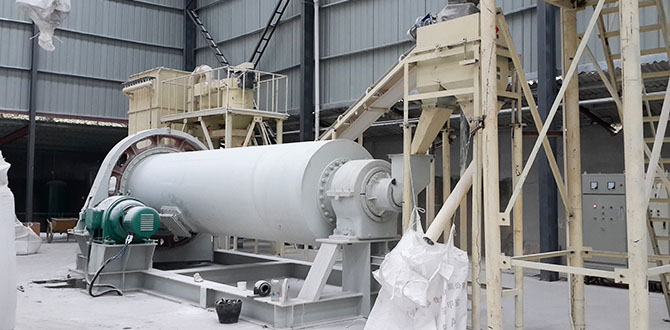 Silica powder production line