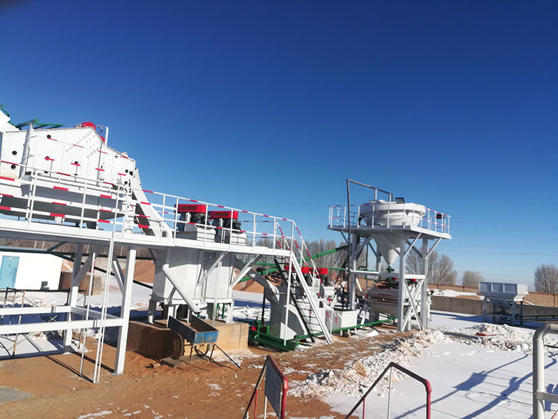 Belarus 500t/d Oil Fracturing Sand Processing Plant