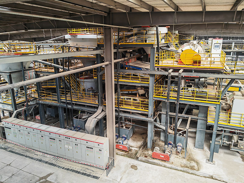 Shandong 3,000t/d Quartz Glass Sand Mineral Processing Plant