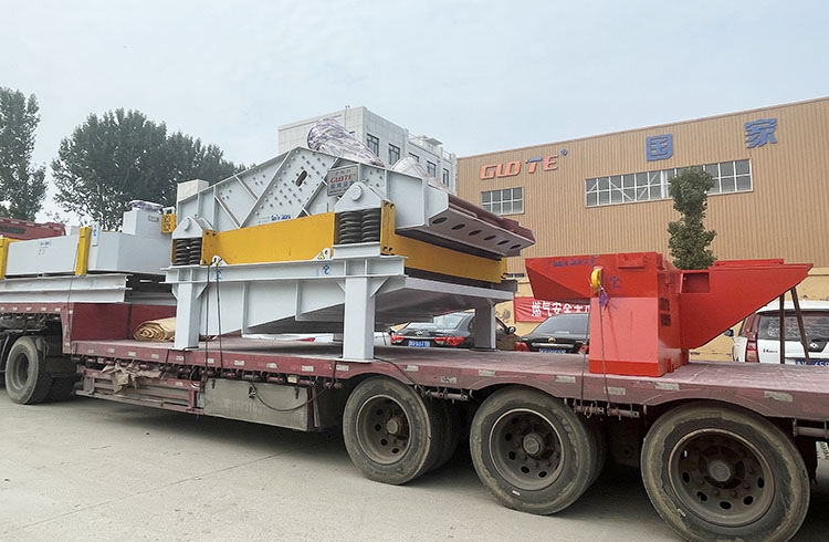 Dewatering screen delivered to customers in southern China